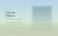 Tutoría Uso de filtros en Fotografía de Paisajes